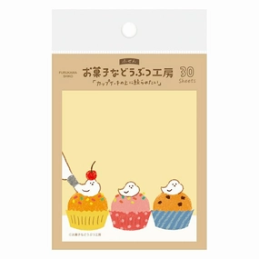 Cupcake Sticky Notes top