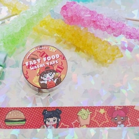 quality Fast Food Kawaii Washi Tape