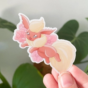 everyday magnetic Flareon Waterproof Sticker