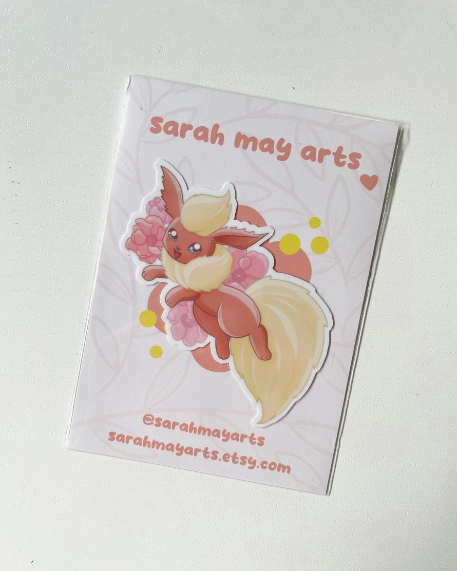 Flareon Waterproof Sticker basic rugged