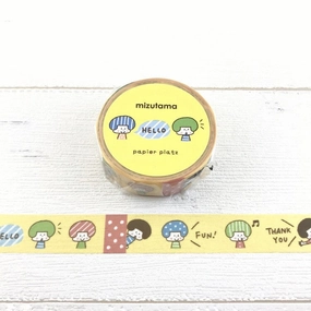 Mizutama Hello Masking Tape ? Japanese Washi Tape automatic