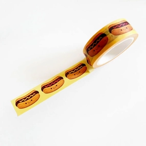 sturdy steel Nellie Le Hot Dogs Washi Tape
