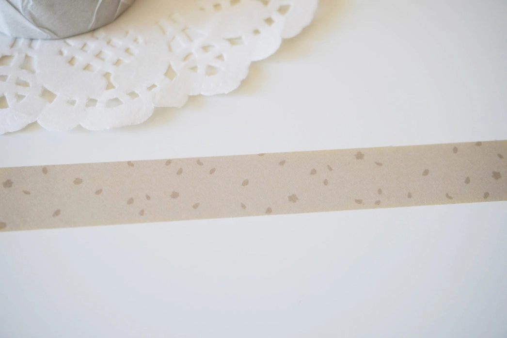 basic muted Petal Rain Chamomile Washi Tape