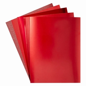 Spellbinders Ruby Assortment Treasured Cardstock 8-1/2" X 11" - 15 Pack magnetic square