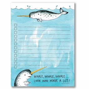 Narwhal List Notepad flat earthy