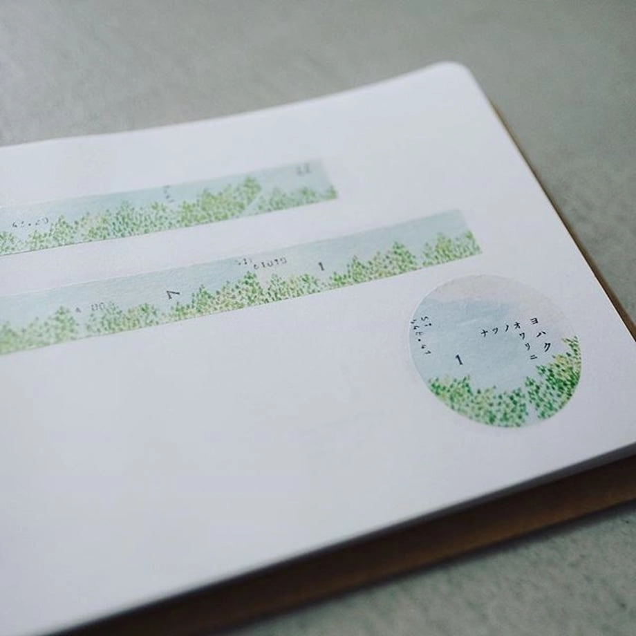 handy gift Natsuno Owarini Washi Tape
