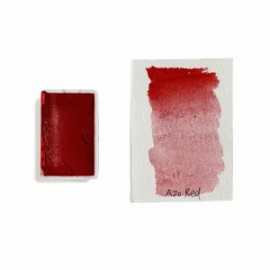 Azo Red Pr144 - Artist Grade Handmade Honey Based Watercolor Paint Full Pan 3.2Ml bulk lightweight