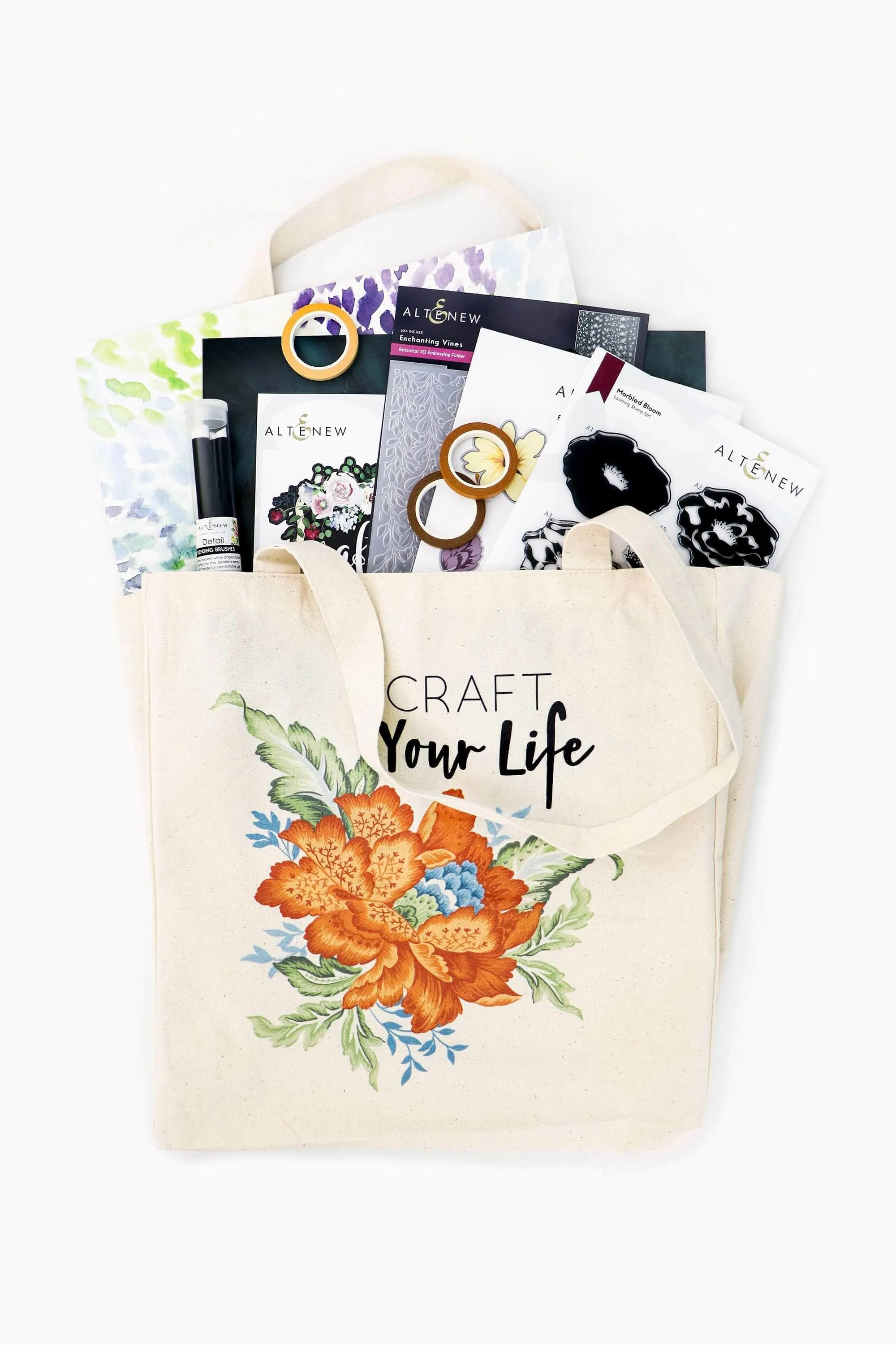 round collectible Craft Your Life Tote Bag