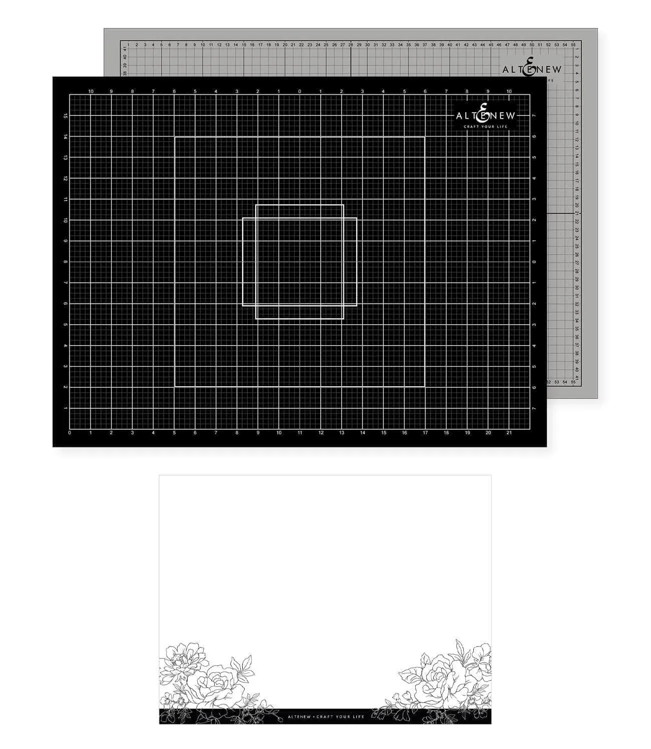 leather Cutting Mat & Silicone Mat Bundle