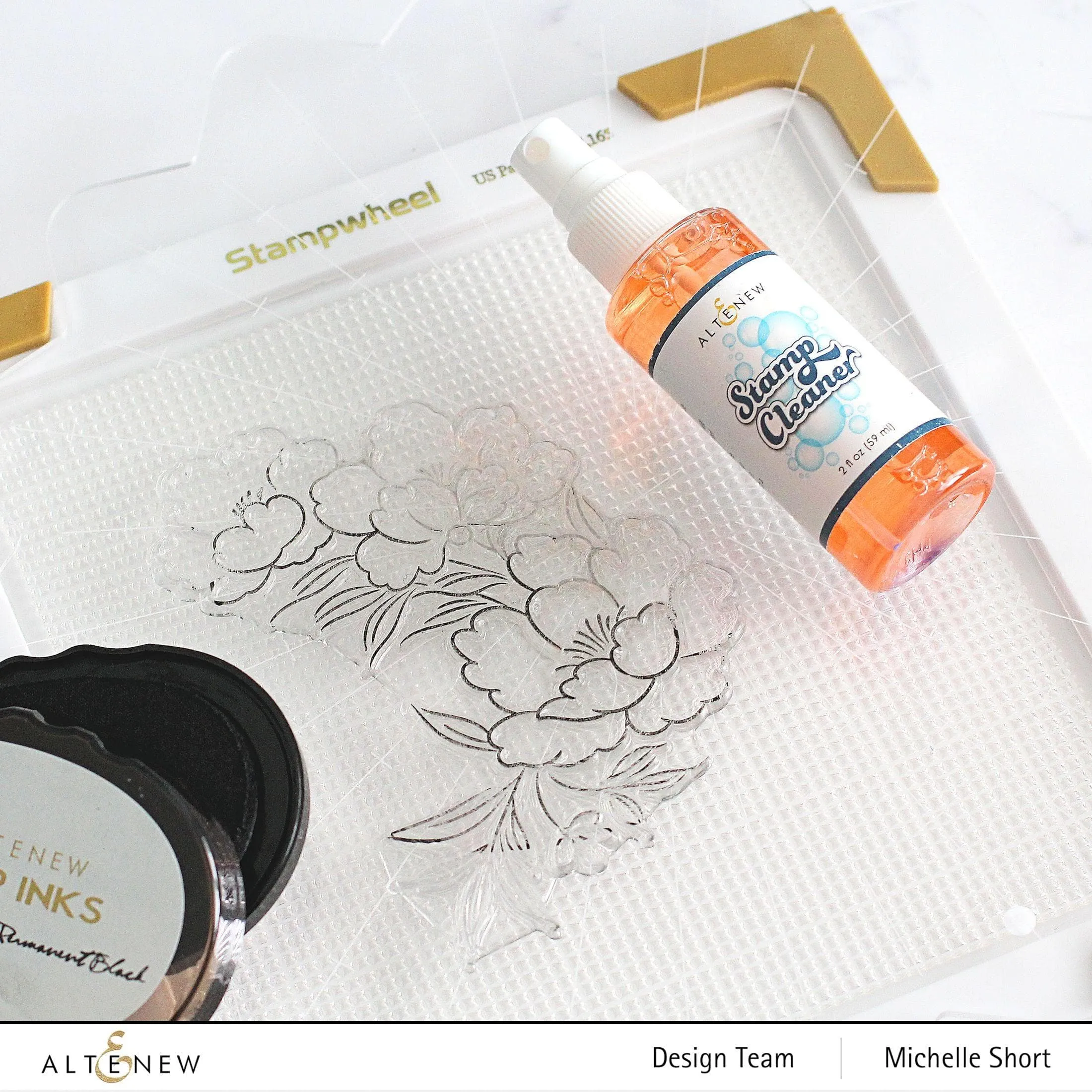 premium springloaded Stamp Cleaner