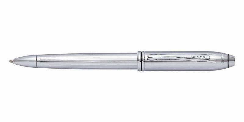 shockproof Cross Townsend Lustrous Chrome (New Wider) Ballpoint Pen