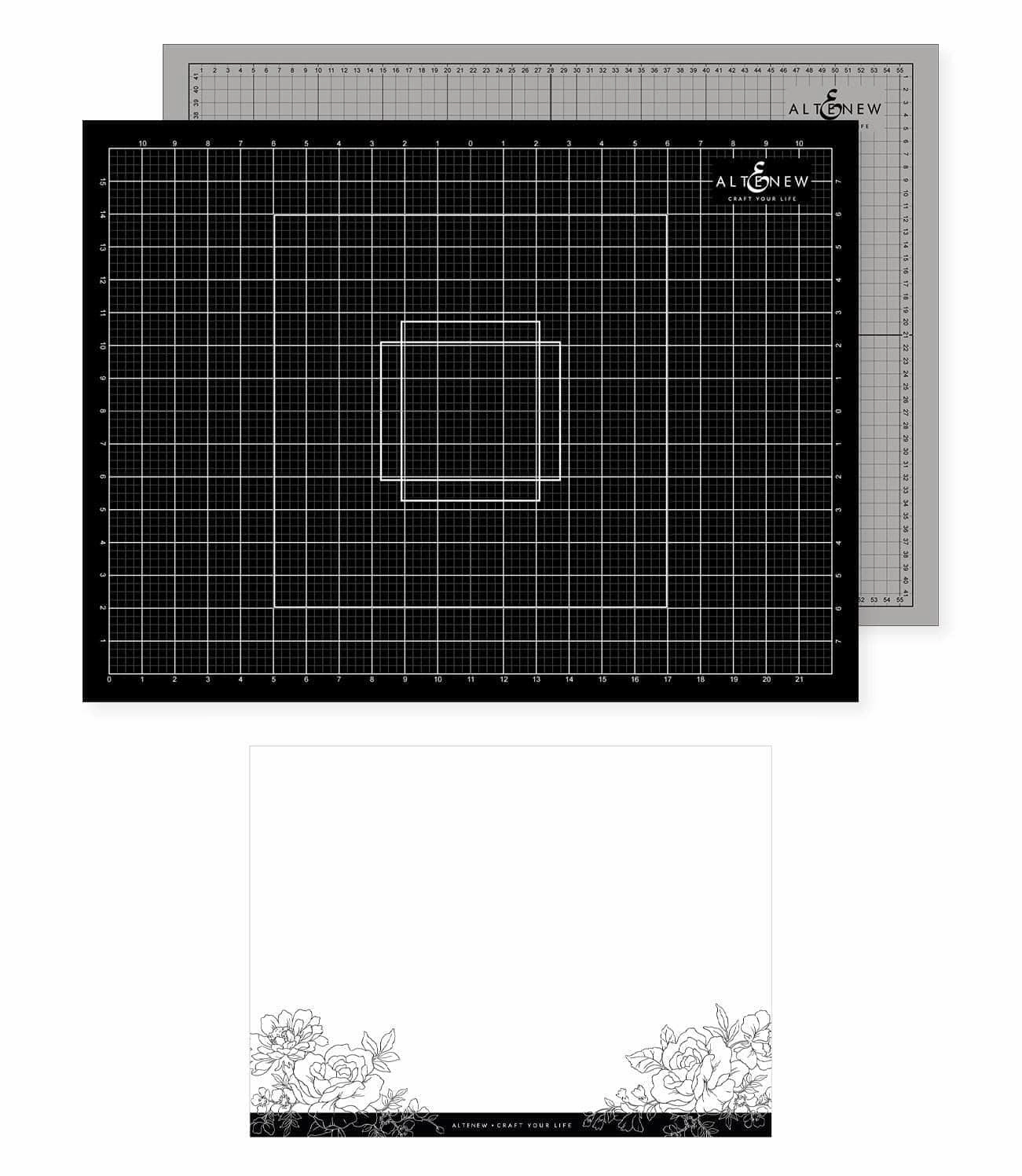 leather Cutting Mat & Silicone Mat Bundle