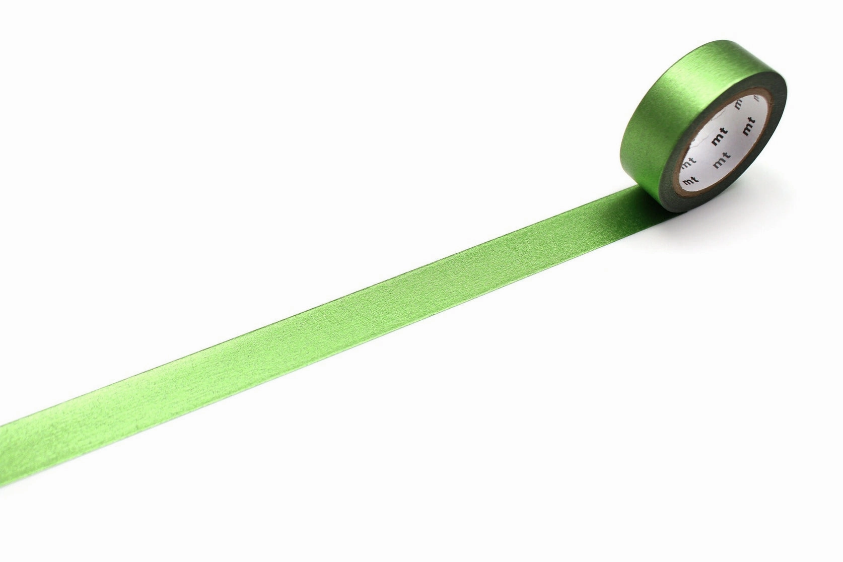 metallic Mt Washi Tape 'High Brightness' Yellow Green
