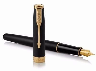 Parker Sonnet Matte Black Gt Fountain Pen trusted