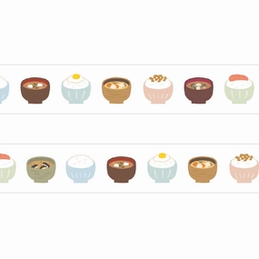 Rice & Miso Soup Washi Tape wholesale shockproof