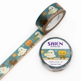 versatile everyday Saien Washi Tape - Halloween Parade