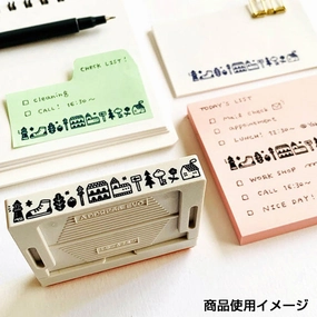 classic wooden Sanby X Eric Small Things Street View Stamp