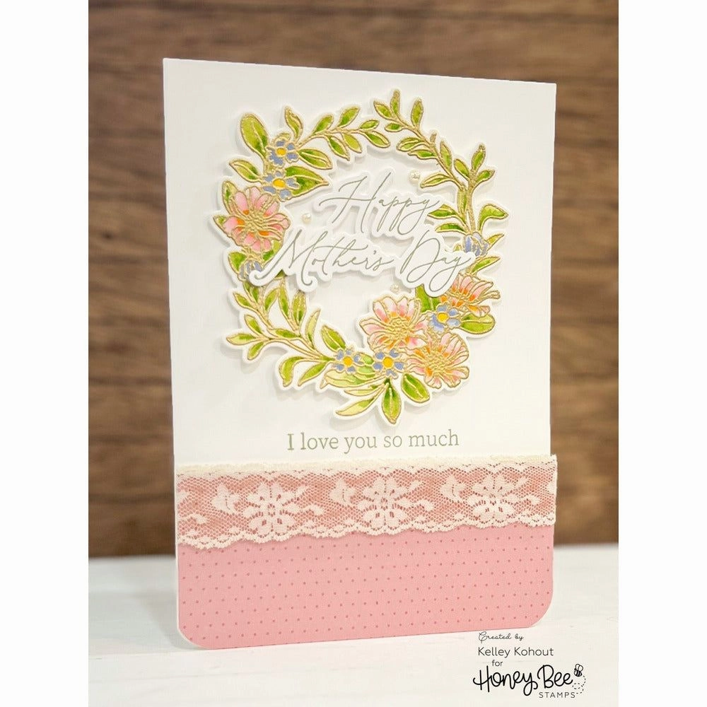 strong Spring Wreath - 5X6 Stamp Set