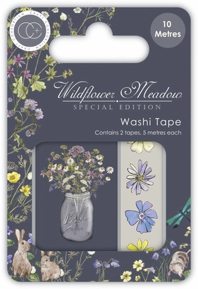 Wildflower Meadow Washi Tape 2/Pkg finest