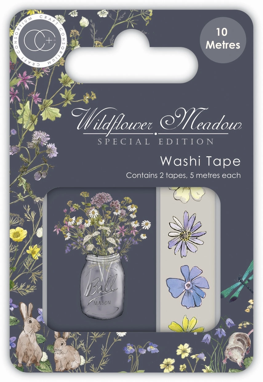 Wildflower Meadow Washi Tape 2/Pkg finest
