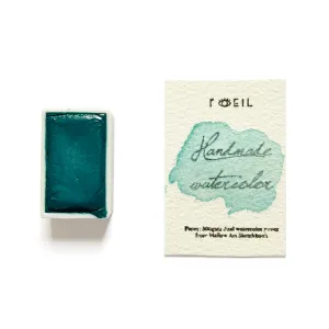 foldable trusted Amazonite (Mineral) - Artist Grade Handmade Honey Based Watercolor Paint Full Pan 3.2Ml