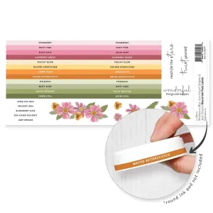 Round Ink Pads Label Set - Blushberry Bliss, Sun-Kissed Delights, Jade Dreams gift