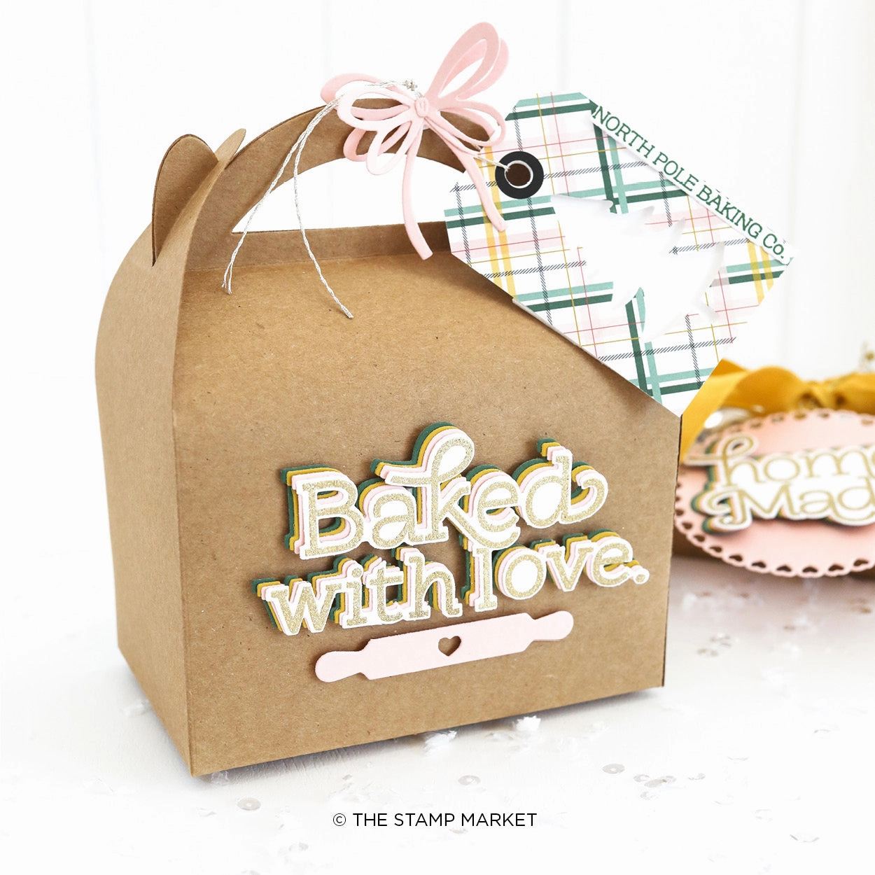 Baked With Love Stamp classic mini