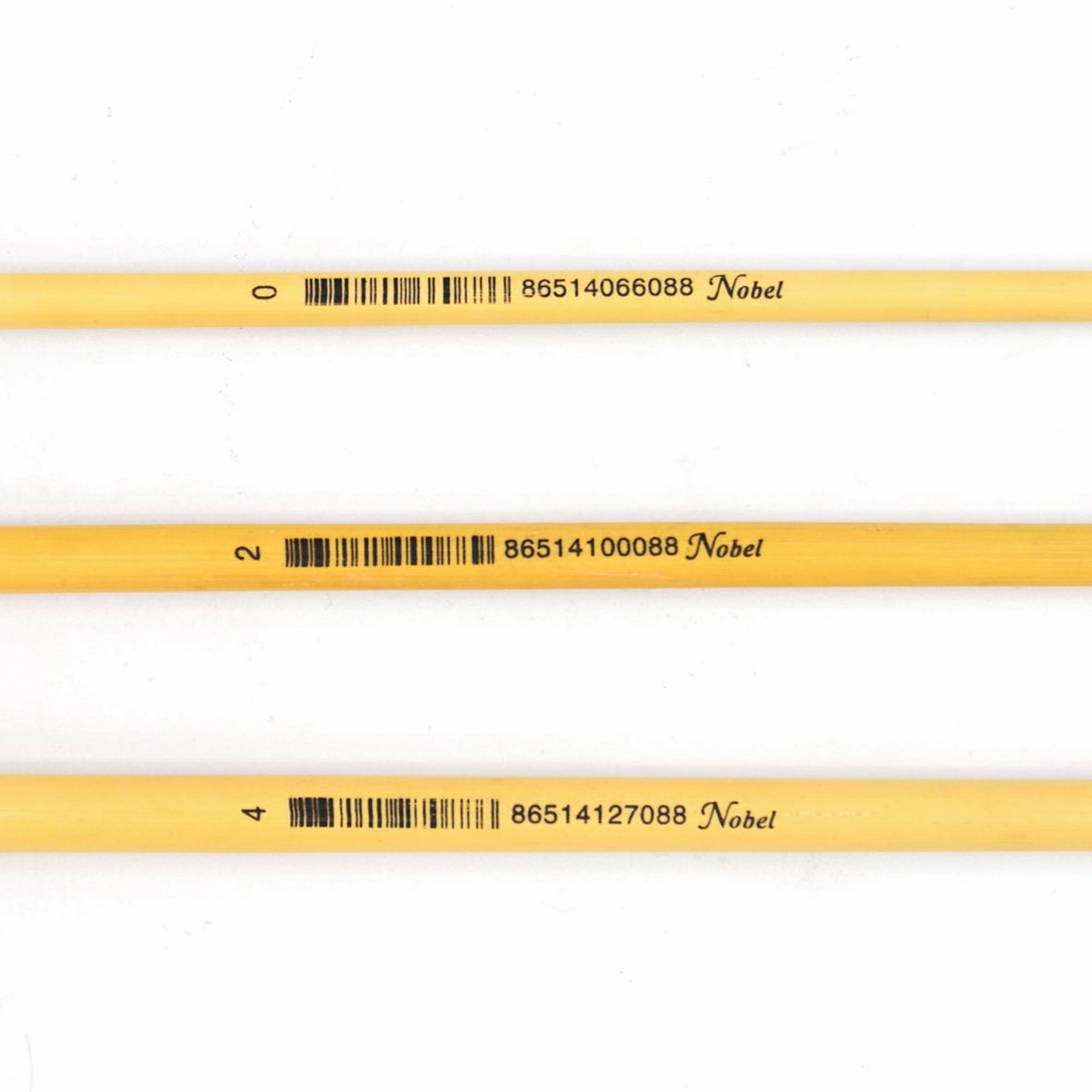 seasonal waterproof Bamboo And Golden Goat Hair Brushes, Set Of 3