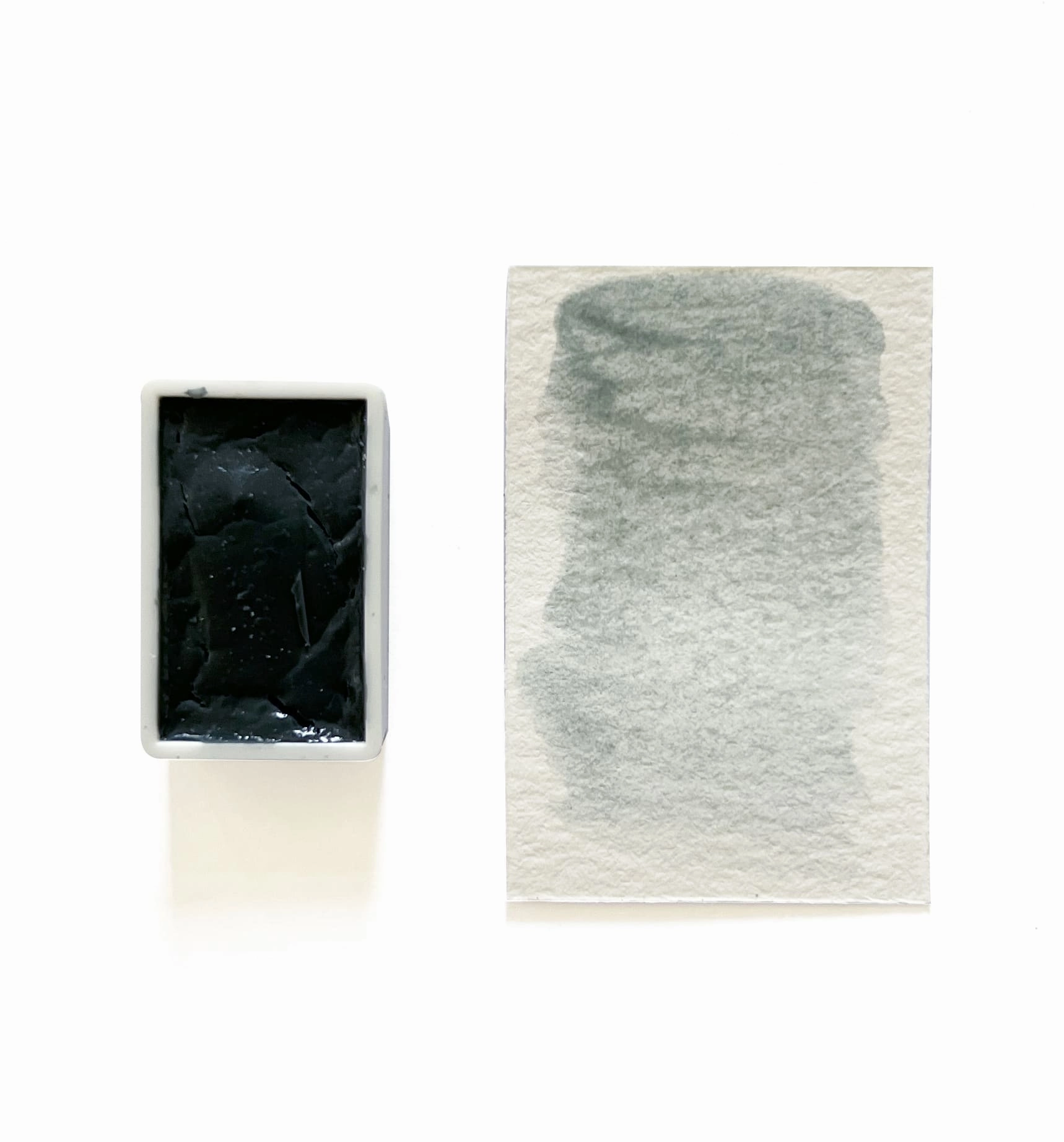New Blue Vein Stone (Mineral) - Artist Grade Handmade Honey Based Watercolor Paint Full Pan 3.2Ml cool