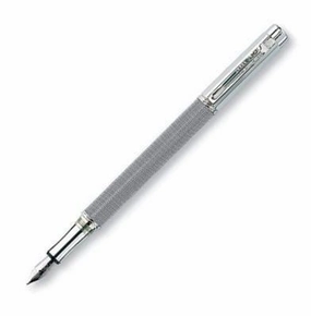 new reliable Caran D'Ache Varius Ivanhoe Silver Fountain Pen