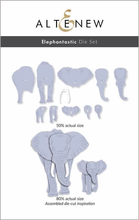 pastel Elephantastic Die Set