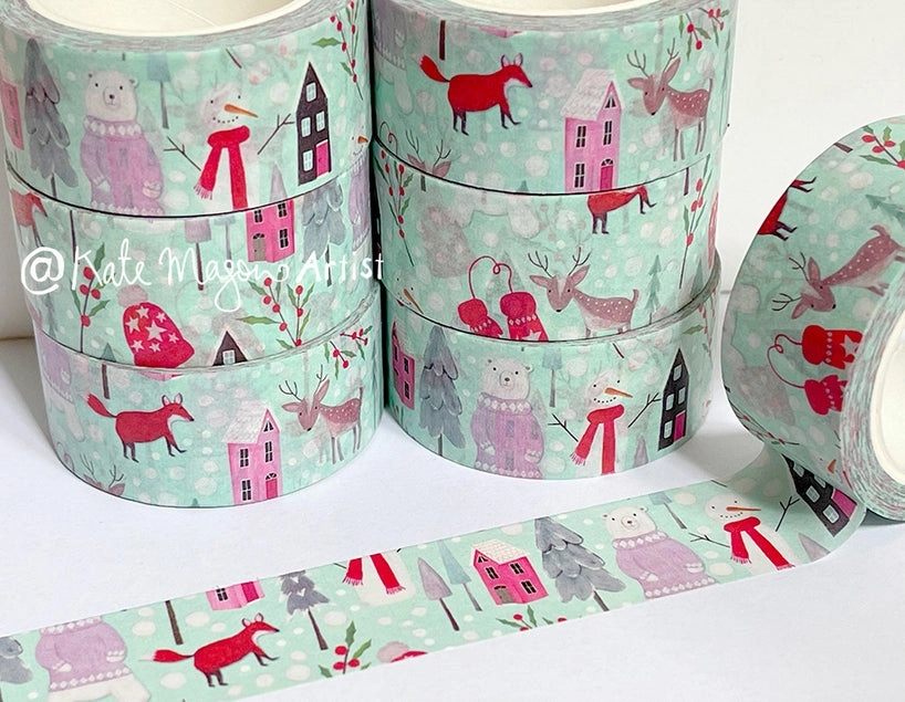 Nordic Winter Washi Tape daily