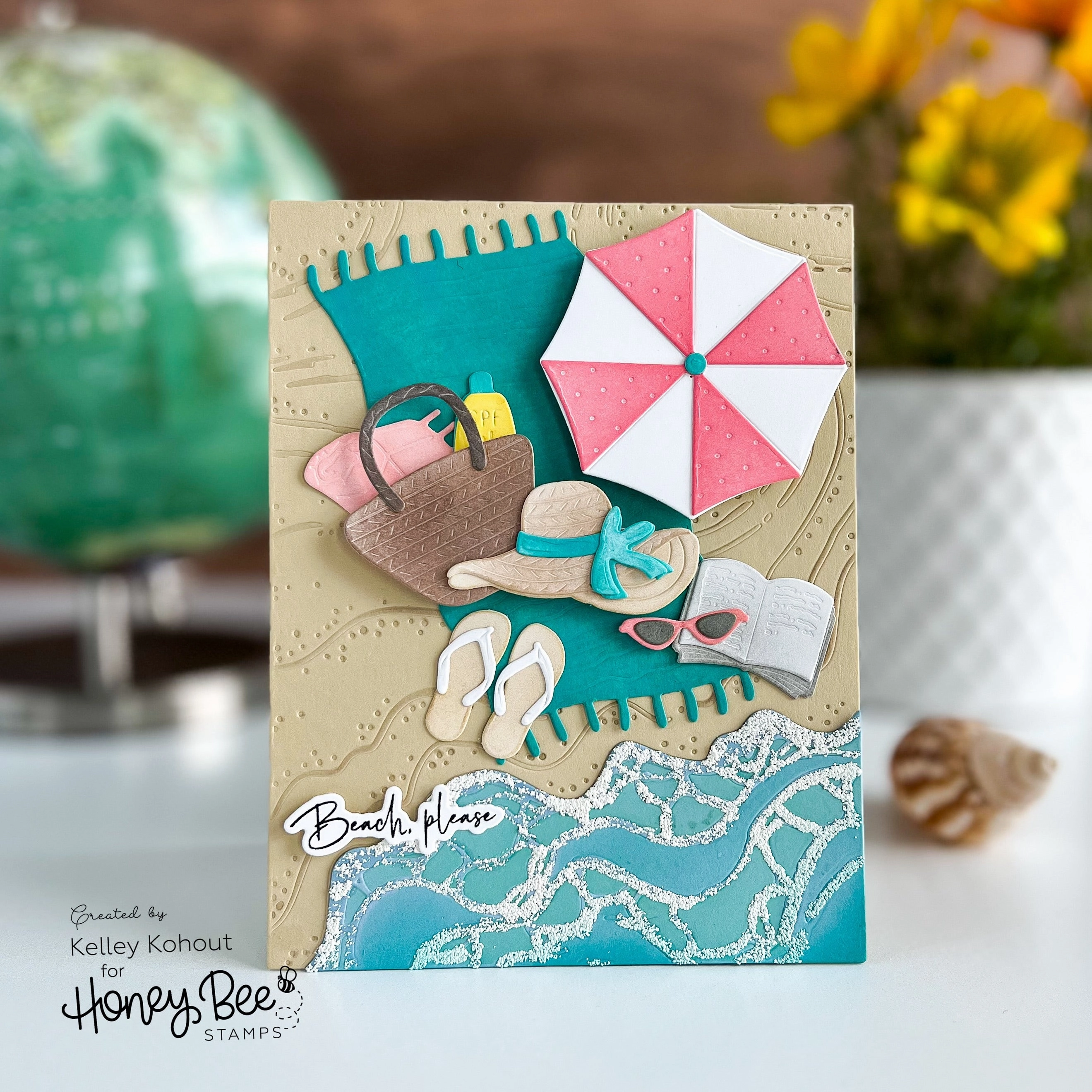 stackable multipurpose Rest And Relaxation - 6X6 Stamp Set