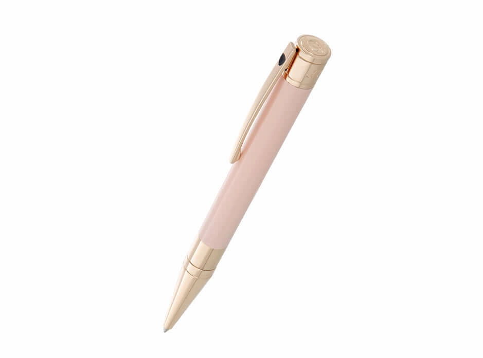versatile St Dupont D-Initial Pastel Pink Ballpoint Pen