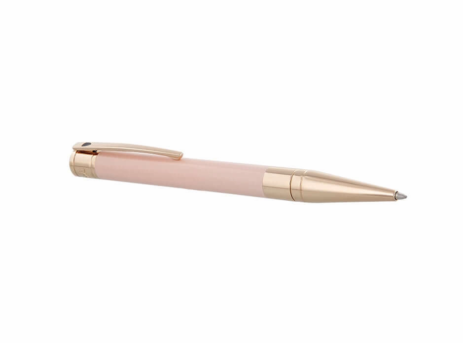St Dupont D-Initial Pastel Pink Ballpoint Pen boxed
