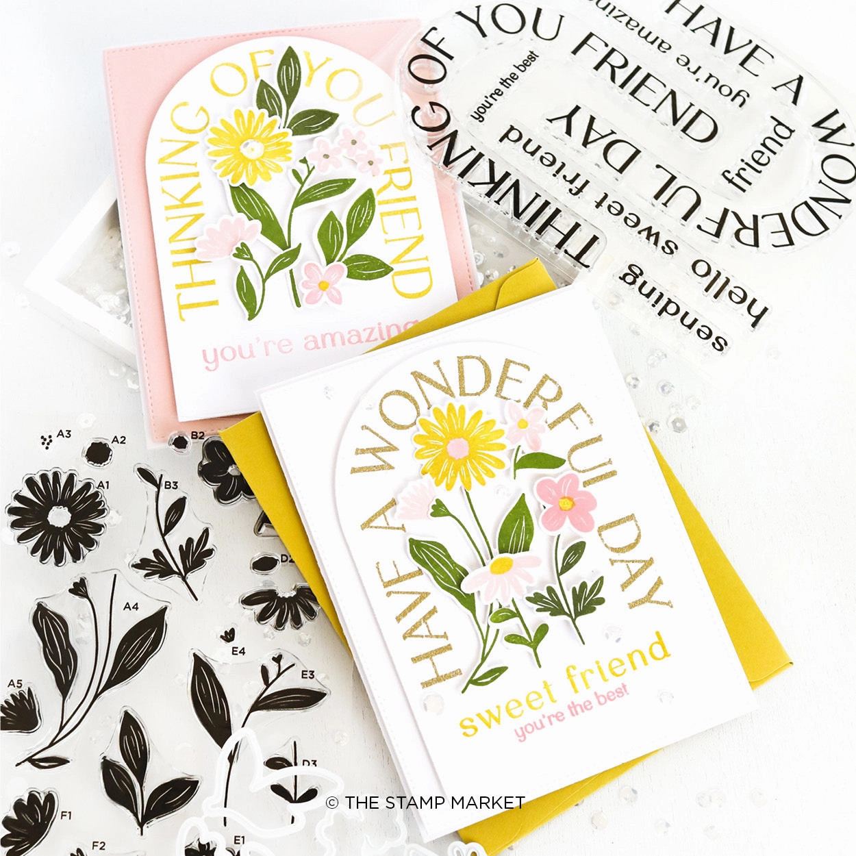 Sweetest Garden Stamp narrow