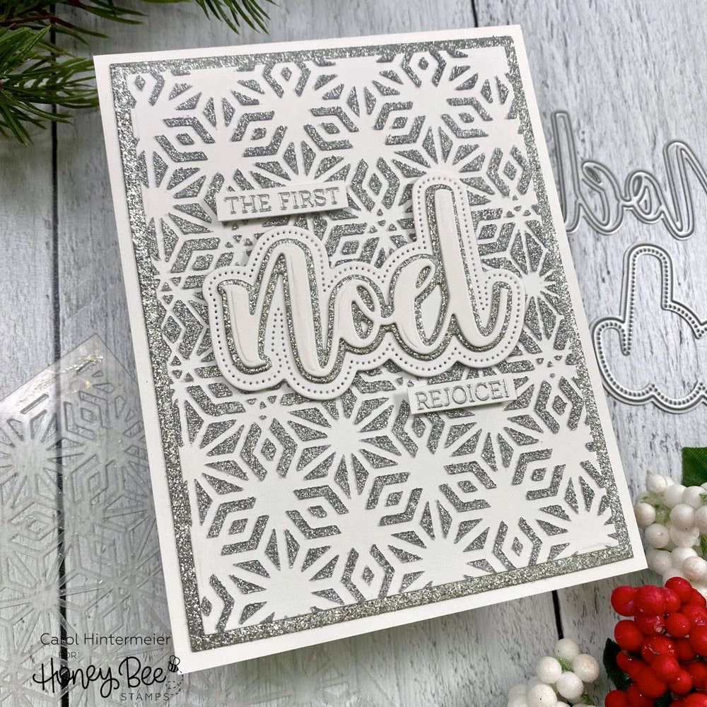 Noel - 3X3 Stamp Set - Retiring matte