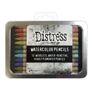 top refillable Distress Watercolor Pencils - Set 3