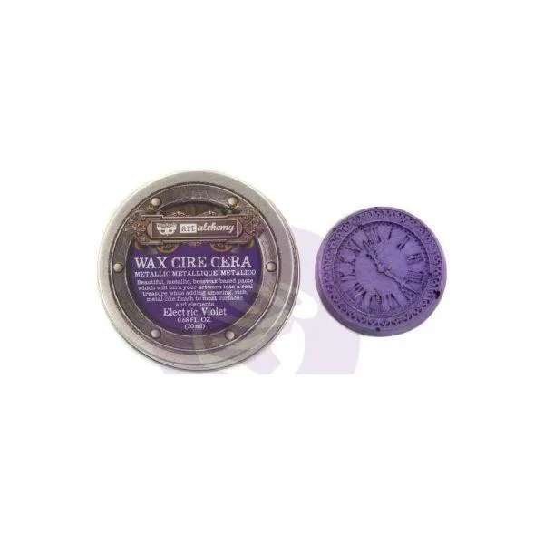 vivid Metallique Wax - Electric Violet