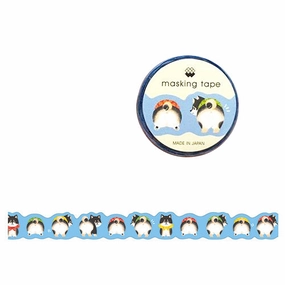 Black Shiba Buttocks Die Cut Washi Tape Mind Wave vintage