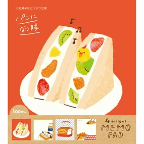 Breads Memo Pad budget square