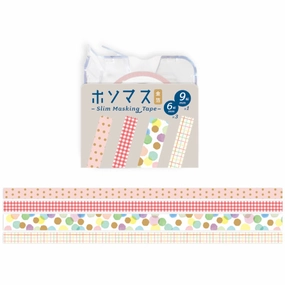 Hosomasu Masking Tape With Case - Drop Check maxi valuable