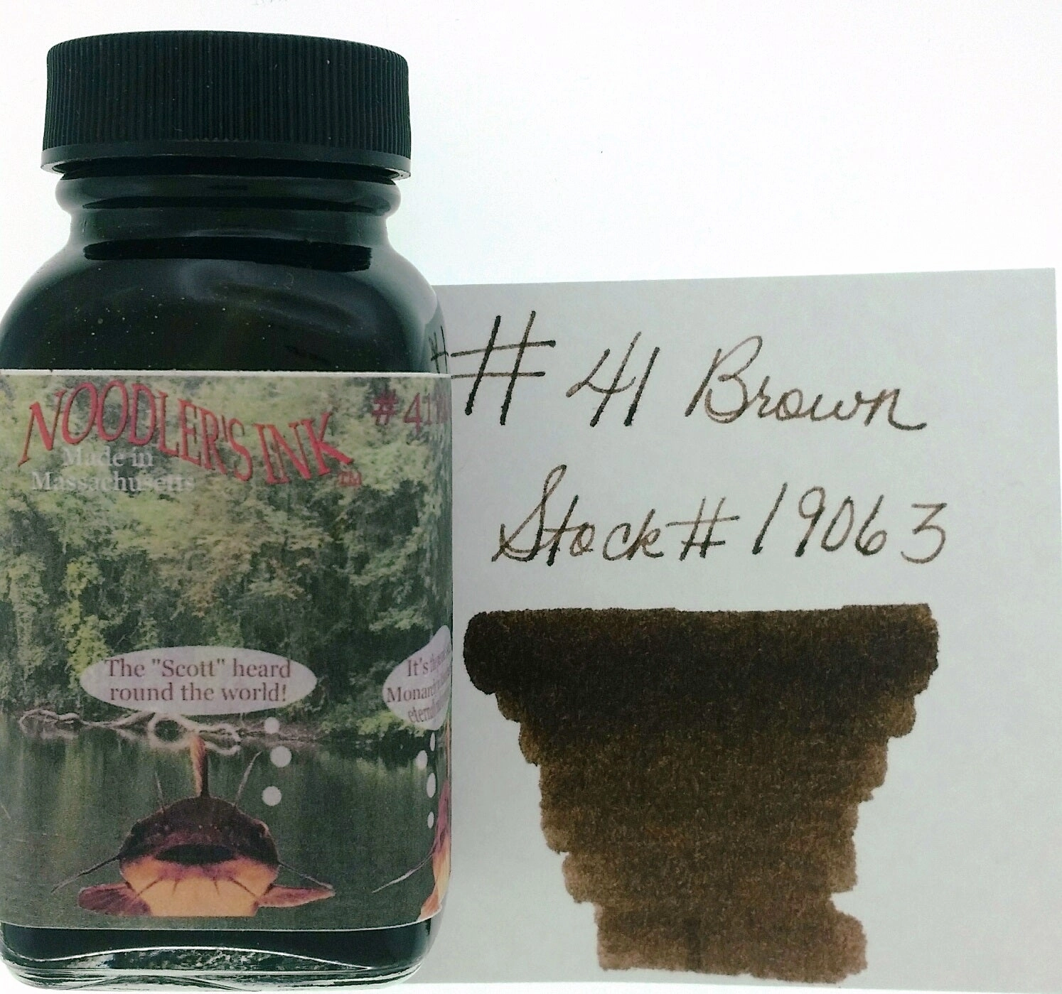 pastel flat Noodler'S #41 Brown