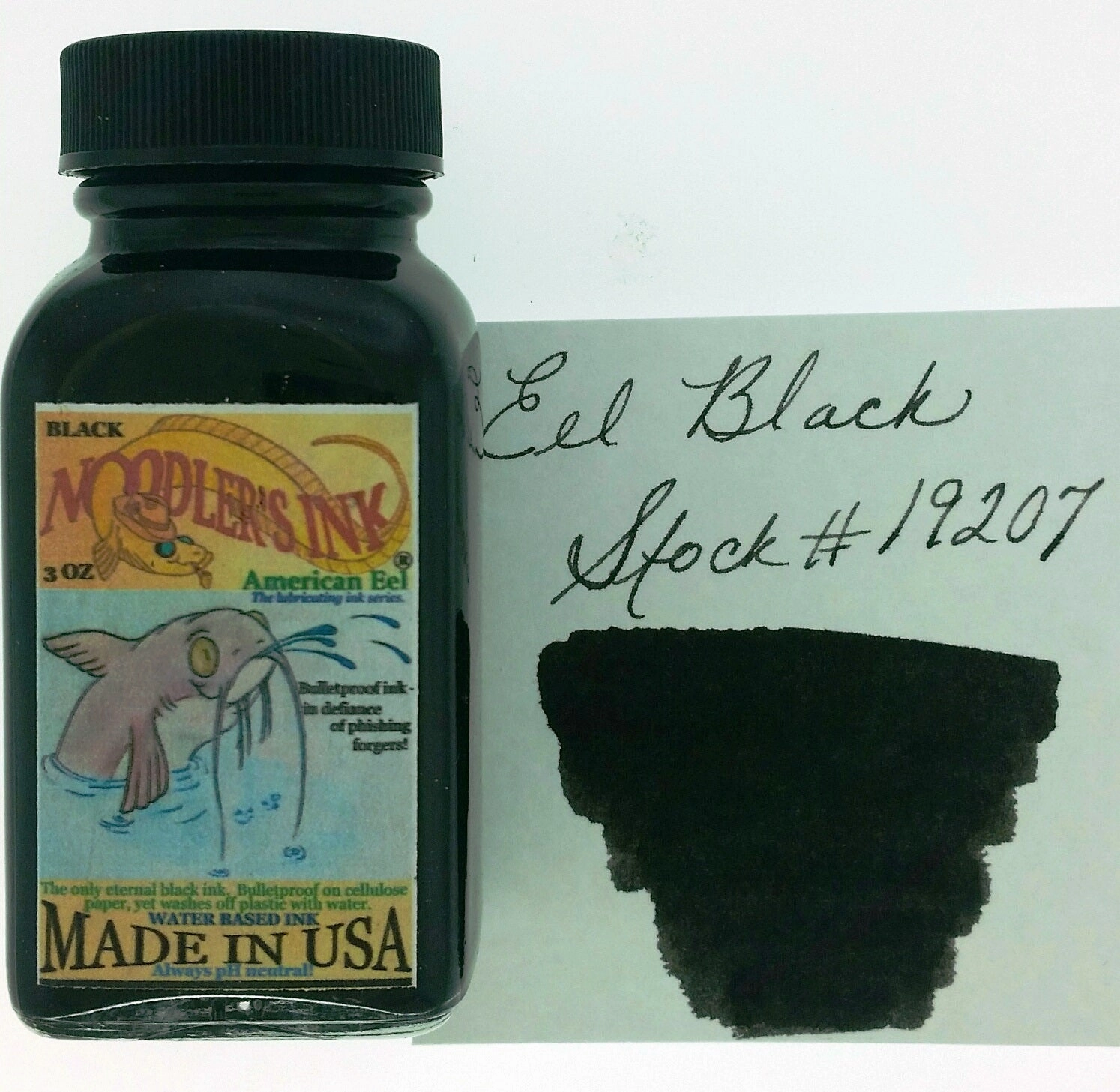 Noodler'S Eel Black refined