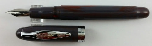 Noodler'S Ink Ahab Gray Fox Flex Fountain Pen vivid