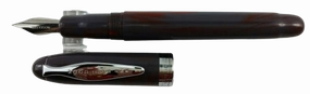 Noodler'S Ink Ahab Gray Fox Flex Fountain Pen modern