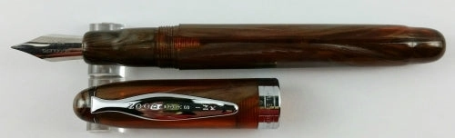 superior Noodler'S Ink Ahab Pima Tortoise Flex Fountain Pen
