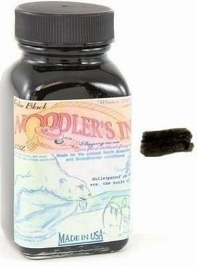 Noodler'S Polar Black 3 Oz. thin loose