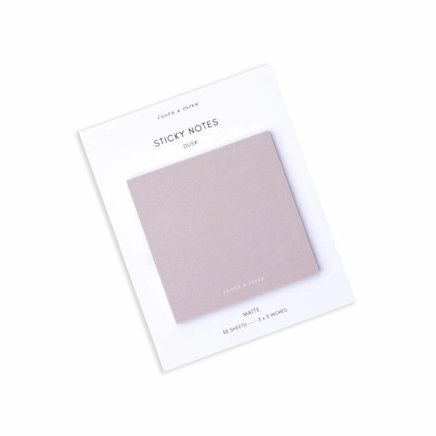 wrapped Note Neutrality Sticky Notes | Dusk
