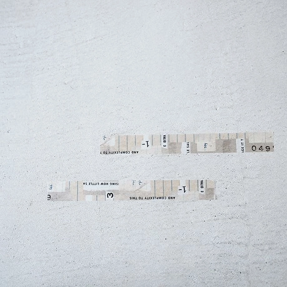 short versatile Note Washi Tape